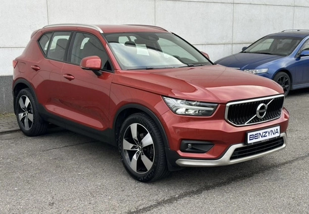 Volvo XC 40 cena 97900 przebieg: 58332, rok produkcji 2018 z Jeziorany małe 407